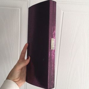 Calvin Klein Purple Clutch